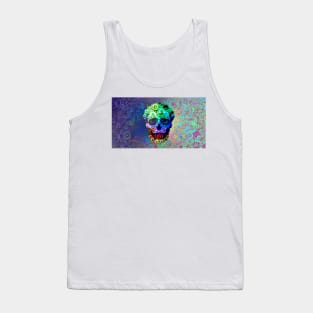 Psychedelic Steampunk Skull Tank Top